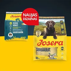 Josera SensiAdult sausas pašaras jautriems šunims su antiena ir lašiša, 900 g.