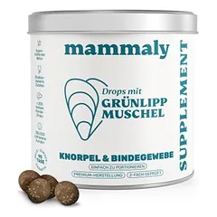 mammaly - žalialūpių midijų drops skanėstai šunims