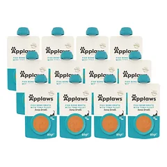 APPLAWS Cat fish bone broth 12x85g žuvų kaulų sultinys su tuno filė