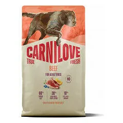Carnilove Dog True Fresh Beef 4 kg parduotuvėje 1petshop.lt