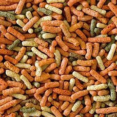 Tropical Pond Sticks Mixed maistas Koi karpiams spalvotomis lazdelėmis 1000 ml — 2 nuotrauka