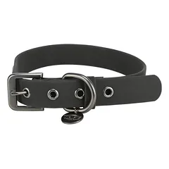 TRIXIE CityStyle antkaklis, PVC, XS-S 25-32 cm/20 mm, juodas