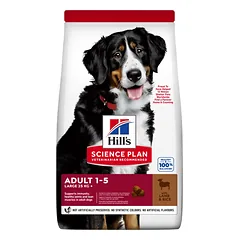 Hills Prescription Diet Canine Sausas maistas suaugusiems didelių veislių šunims su ėriena ir ryžiais 14kg