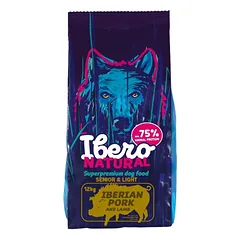 Ibero Natural Maxi Senior Iberico Pork – visavertis pašaras didelių veislių vyresnio amžiaus šunims