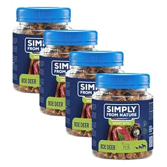 SIMPLY FROM NATURE Smart Bites Šunų šėryklėlės šunims 4x130g