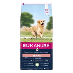 Eukanuba Senior L/XL Lamb & Rice sausas maistas šunims 12 kg