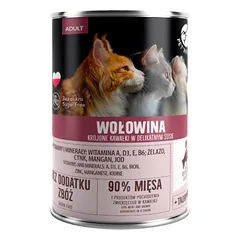 PetRepublic gabalėliai padaže su jautiena 400g katėms nuotrauka