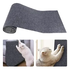 FurryFusion Selbstklebende Katzenkratzmatte 30 cm x 100 cm