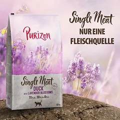 Purizon Single Meat Ente mit Lavendelblüten zum Sonderpreis
