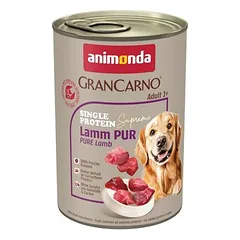 Animonda GranCarno Adult Single Protein Supreme drėgnas maistas šunims, ekonominė pakuotė 24 x 400 g — 2 nuotrauka