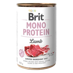 Brit Care konservai šunims Mono Protein Lamb 400g. parduotuvėje mumbo.lt
