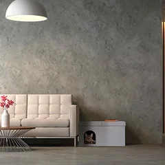 Sulankstomas kačių namelis 38,5x74,5x37cm., pilkos/baltos spalvos — 5 nuotrauka