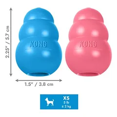 KONG žaislas šuniukams, L, blau — 5 nuotrauka
