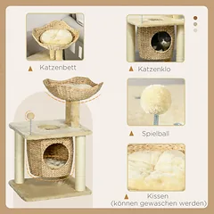 Kačių draskyklė 74 cm — 5 nuotrauka