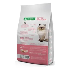Nature's Protection suaugusių ilgaplaukių kačių sausas pašaras su paukštiena, 400 g — 5 nuotrauka