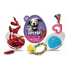 Joy & Toy Dog Snack Surprise, skanėstai šunims su vištiena / antiena / jautiena N18 — 3 nuotrauka