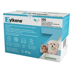 Vetoquinol Zylkene kapsulės 75 mg šunims/katėms < 10 kg — 2 nuotrauka