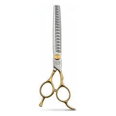 TAURO Perfection by Janita J. Plungė tiesios filiravimo žirklės dešiniarankiams, 34 dantukai, nerūdijančio plieno, 18 cm