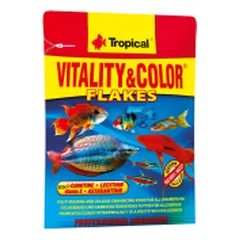 Tropical Vitality&Color spalvas ryškinantis maistas žuvims, 12 g