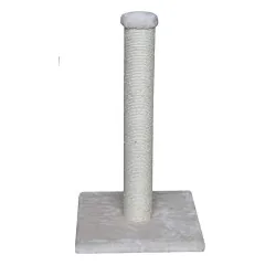 Draskyklė katėms Classic Bari, 35x35x64 cm, kreminė