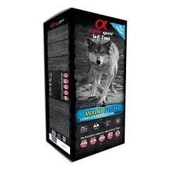 ALPHA SPIRIT WILD FISH begrūdis drėgnas pašaras šunims su žuvimi 9kg
