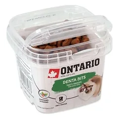 Ontario Cat Denta Bits 75 g parduotuvėje petshop.lt