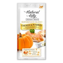 Natural Kitty Cat Creamy Treats Chicken and Pumpkin 48 g