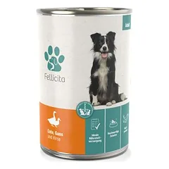 Fellicita su antiena, žąsiena ir soromis, drėgnas maistas šunims, > 500 g — 2 nuotrauka