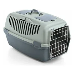 Gulliver 2 with metal door Artic blue/steel blue cm 55x36x35h