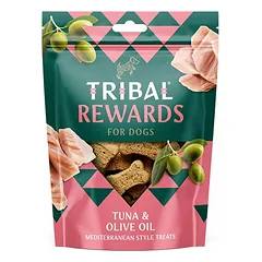 Tribal Rewards sausainiai šunims su tunu ir alyvuogių aliejumi, Tuna & Olive Oil, 125 g nuotrauka