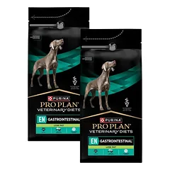 PURINA PRO PLAN Veterinary Diets Canine EN Gastrointestinal Low Fat 2x1,3 kg sausa maistas šunims su virškinimo problemomis