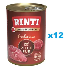 RINTI Singlefleisch Exclusive Goat Grynas ožkos monoproteinas 12x400 g