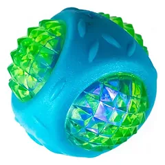 HAP žaislas šunims, kamuoliukas su LED lempute, 8,5 cm