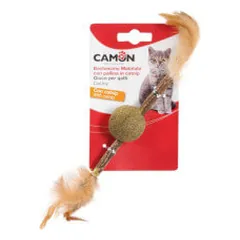 Camon lazdelė su katžolės kamuoliuku žaislas katėms - Pet24