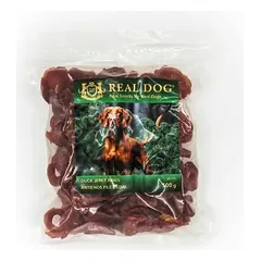 Real Dog minkšti antienos filė žiedai, skanėstai šunims 500 g