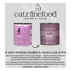 catz finefood ekonominė pakuotė, drėgnas maistas katėms 24 x 800 g — 3 nuotrauka