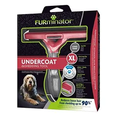 FURminator deShedding šukos ilgaplaukiams šunims XL