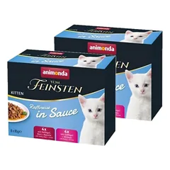 ANIMONDA Raffinesse Kitten 16x85g skonių rinkinys