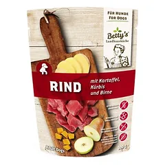 Betty's Landhausküche jautiena su bulvėmis, drėgnas maistas šunims, Šunims, maišelis, jautiena su bulvėmis 10 x 125g — 2 nuotrauka