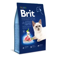 Brit Premium Cat Sterilized sausas maistas sterilizuotoms katėms su jautriu virškinimu, 1,5 kg