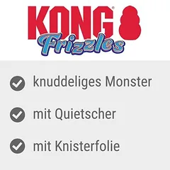 KONG Frizzles žaislas šunims Razzle, Vidutiniams 11–25 kg — 2 nuotrauka