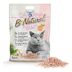 Record CAT&RINA Tofu profumata aromatizuoti tofu kraikai katėms, 5.5 l