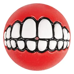 ROGZ Grinz Medium Red kamuoliukas 64mm (plūduriuoja)