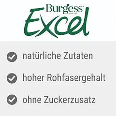 Burgess Excel Nature Snacks Herby Hearts, Ekonominė pakuotė: 3 x 60 g — 3 nuotrauka