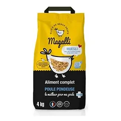 MAGALLI - Magalli Alleinfuttermittel für Legehennen Blau-Weißes Herz