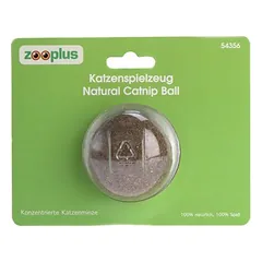 zooplus Exclusive žaislas katėms Natural Catnip Ball, Ekonominė pakuotė: 3 vnt. — 4 nuotrauka
