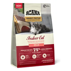 Acana Cat Highest Protein Indoor Cat 4,5 kg parduotuvėje zoosalis.lt
