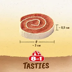 8in1 Tasties Sushi Rolls su višta, skanėstai šunims — 5 nuotrauka