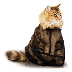 Show Tech Cat Bag - katės maudymo tinklinis maišelis, maišelis
