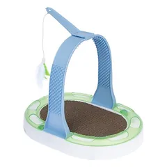TIAKI 3 viename draskymo žaislas katėms, L 40 x B 30 x H 31,5 cm — 2 nuotrauka
